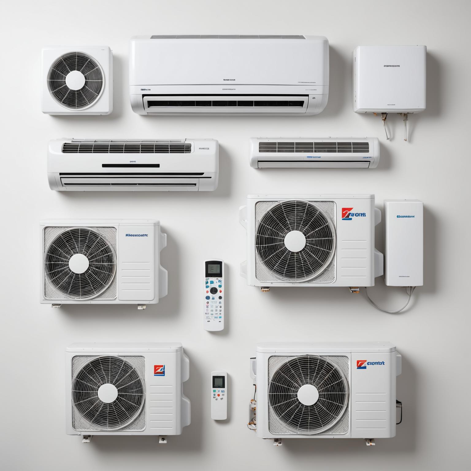 Different types of air conditioning systems